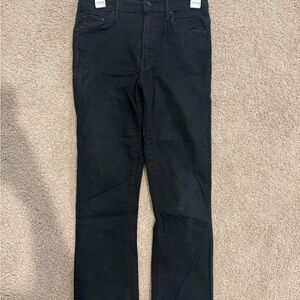 MOTHER Charcoal Denim Pants